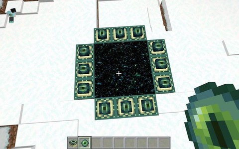 我的世界如何做末影门[图1]