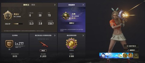 绝地求生等级怎么看[图1]