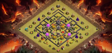 部落冲突9本回字阵怎么打[图2]