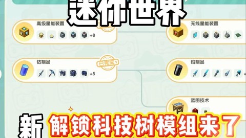 迷你世界怎么开科技[图1]